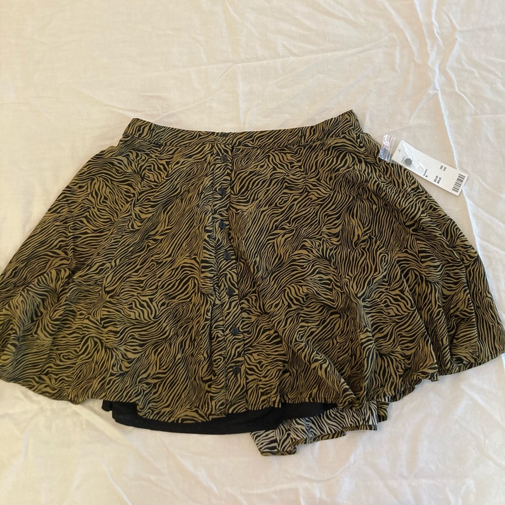 Urban Outfitters Zebra Skirt